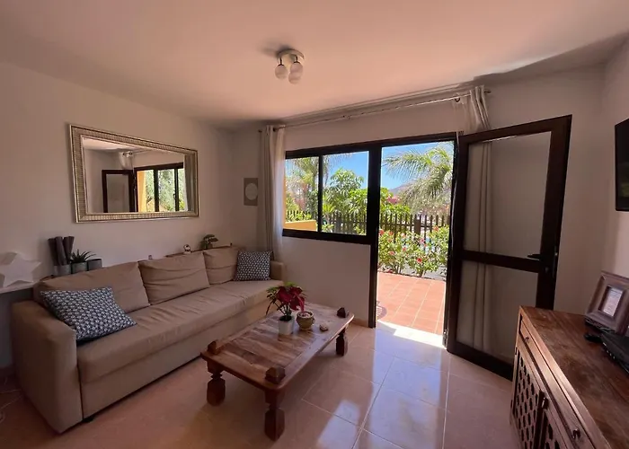 Apartmán My Pretty - Lovely And Spacious Surrounded By Tropical Gardens - Private Covered And Uncovered Terrace - Pool - Parking - Free Fibre Optic Internet Corralejo